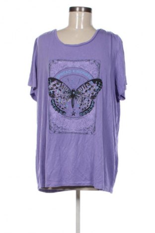 Damen Shirt Laura Torelli, Größe XXL, Farbe Lila, Preis 11,99 €