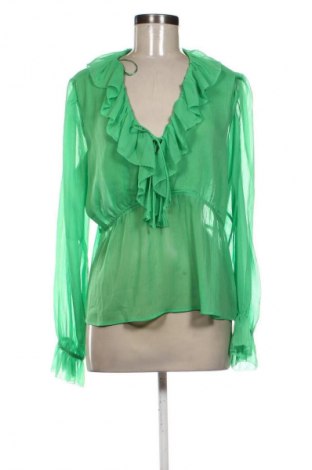 Дамска блуза Mango, Размер L, Цвят Зелен, Цена 14,00 €