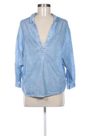 Дамска блуза Mango, Размер M, Цвят Син, Цена 14,00 €