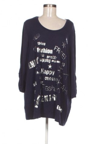 Γυναικεία μπλούζα Mia Moda, Μέγεθος XXL, Χρώμα Μπλέ, Τιμή 15,99 €