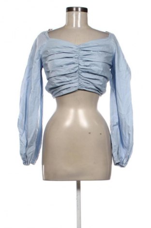Дамска блуза NA-KD, Размер S, Цвят Син, Цена 6,13 €