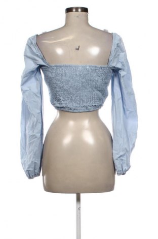 Дамска блуза NA-KD, Размер S, Цвят Син, Цена 6,13 €