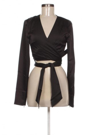 Дамска блуза NA-KD, Размер M, Цвят Черен, Цена 7,66 €