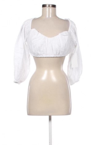 Дамска блуза NA-KD, Размер M, Цвят Бял, Цена 39,00 €