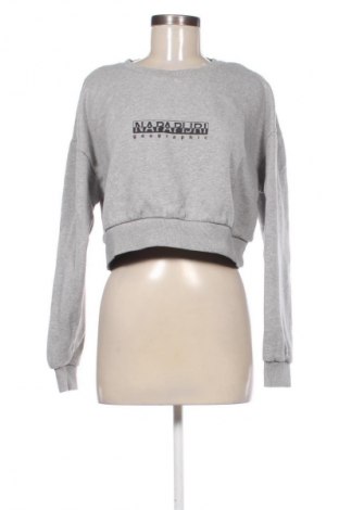 Γυναικεία μπλούζα Napapijri, Μέγεθος M, Χρώμα Γκρί, Τιμή 27,99 €