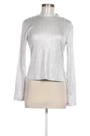 Γυναικεία μπλούζα Pieces, Μέγεθος L, Χρώμα Ασημί, Τιμή 28,99 €
