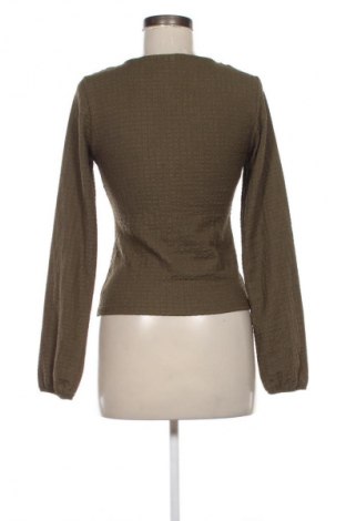 Γυναικεία μπλούζα Pieces, Μέγεθος XS, Χρώμα Πράσινο, Τιμή 4,99 €