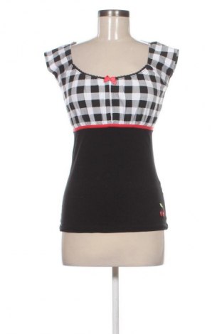 Γυναικεία μπλούζα Pussy Deluxe, Μέγεθος M, Χρώμα Πολύχρωμο, Τιμή 16,99 €