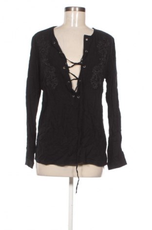 Γυναικεία μπλούζα S.Oliver, Μέγεθος M, Χρώμα Μαύρο, Τιμή 4,99 €