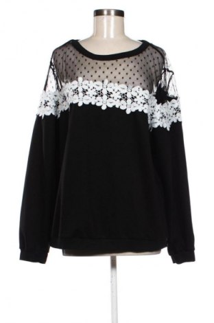 Дамска блуза SHEIN, Размер XXL, Цвят Черен, Цена 9,78 €