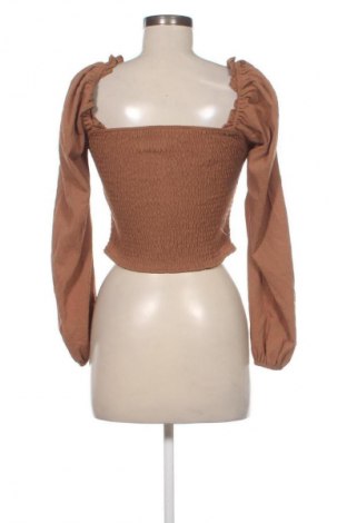 Дамска блуза SHEIN, Размер XS, Цвят Кафяв, Цена 3,57 €