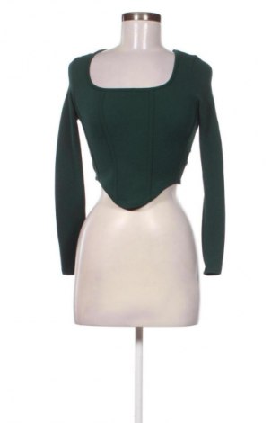 Γυναικεία μπλούζα SHEIN, Μέγεθος XS, Χρώμα Πράσινο, Τιμή 9,70 €