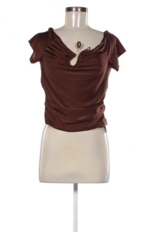 Дамска блуза SHEIN, Размер S, Цвят Кафяв, Цена 10,00 €