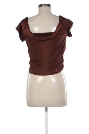 Дамска блуза SHEIN, Размер S, Цвят Кафяв, Цена 10,00 €