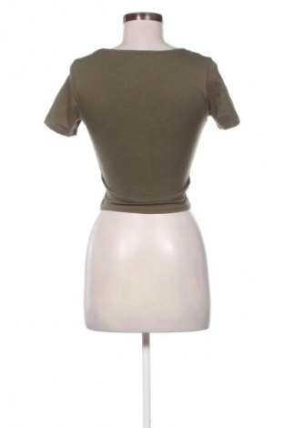 Γυναικεία μπλούζα Stradivarius, Μέγεθος XS, Χρώμα Πράσινο, Τιμή 7,99 €