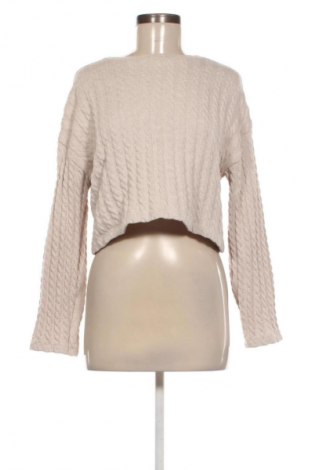 Damen Shirt Stradivarius, Größe M, Farbe Beige, Preis 5,99 €