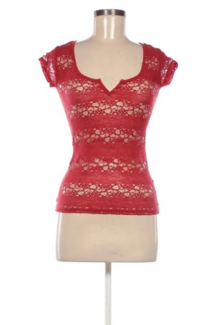 Γυναικεία μπλούζα Tally Weijl, Μέγεθος XS, Χρώμα Κόκκινο, Τιμή 9,71 €