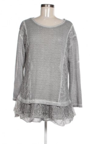 Γυναικεία μπλούζα Linea Tesini, Μέγεθος M, Χρώμα Γκρί, Τιμή 4,99 €