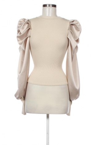 Дамска блуза Unbranded, Размер S, Цвят Бежов, Цена 10,00 €