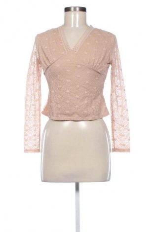 Дамска блуза Unbranded, Размер M, Цвят Бежов, Цена 10,00 €