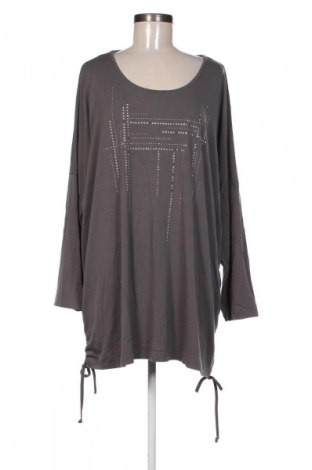 Γυναικεία μπλούζα Via Appia, Μέγεθος 3XL, Χρώμα Γκρί, Τιμή 16,99 €