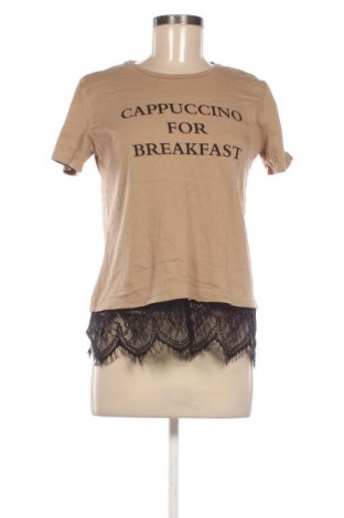 Дамска блуза Zara, Размер S, Цвят Бежов, Цена 10,00 €