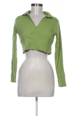 Γυναικεία μπλούζα Zara, Μέγεθος L, Χρώμα Πράσινο, Τιμή 7,99 €