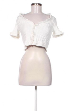 Γυναικεία μπλούζα Zara, Μέγεθος L, Χρώμα Εκρού, Τιμή 10,99 €