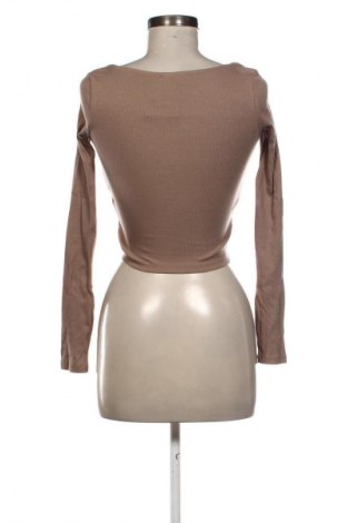 Дамска блуза Zara, Размер S, Цвят Кафяв, Цена 14,00 €