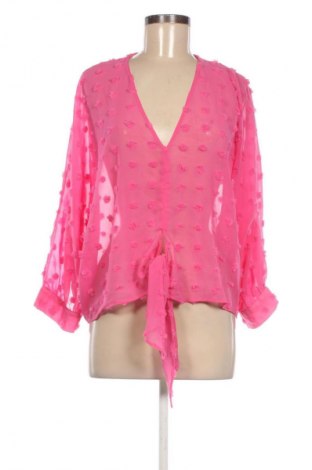 Дамска блуза Zara, Размер XL, Цвят Розов, Цена 10,73 €