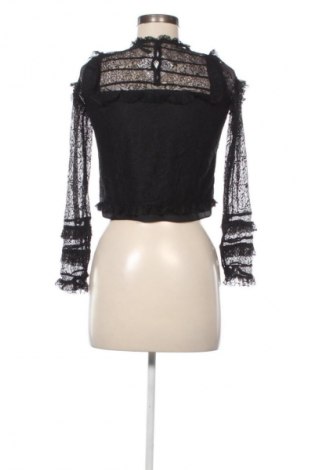 Дамска блуза Zara, Размер XS, Цвят Черен, Цена 14,31 €