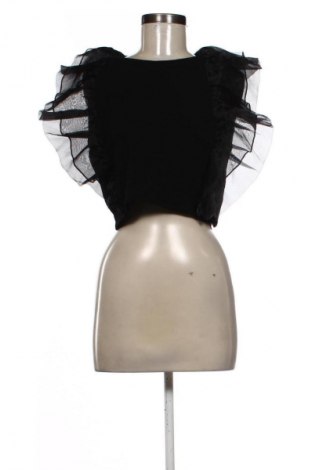 Γυναικεία μπλούζα Zara, Μέγεθος L, Χρώμα Μαύρο, Τιμή 10,23 €