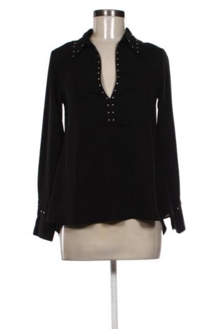 Дамска блуза Zara, Размер XS, Цвят Черен, Цена 13,81 €