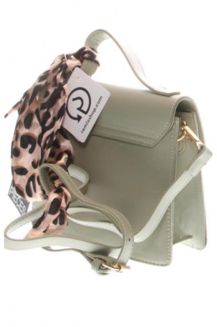Дамска чанта Pieces, Цвят Зелен, Цена 32,21 €
