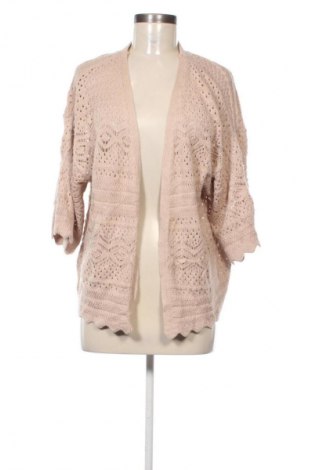 Γυναικεία ζακέτα Avella, Μέγεθος XXL, Χρώμα  Μπέζ, Τιμή 17,99 €