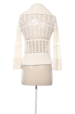 Damen Strickjacke Bershka, Größe M, Farbe Ecru, Preis € 6,99