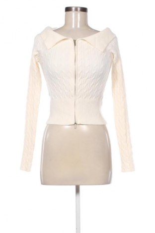 Дамска жилетка Bershka, Размер M, Цвят Екрю, Цена 24,00 €