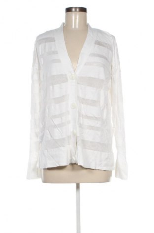 Damen Strickjacke Dunnes, Größe L, Farbe Weiß, Preis 6,99 €