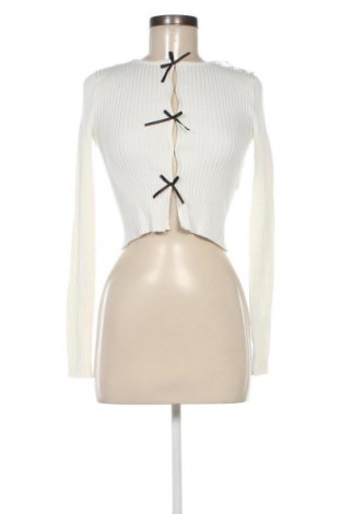 Cardigan de damă Fb Sister, Mărime S, Culoare Alb, Preț 51,99 Lei