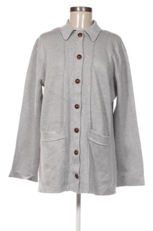 Damen Strickjacke Grace Karin, Größe L, Farbe Grau, Preis € 11,99