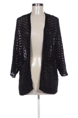 Γυναικεία ζακέτα Laura Torelli, Μέγεθος L, Χρώμα Μαύρο, Τιμή 15,99 €