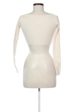 Дамска жилетка Pull&Bear, Размер XS, Цвят Екрю, Цена 15,00 €