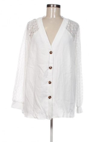 Dámsky kardigán SHEIN, Velikost 3XL, Barva Bílá, Cena  239,00 Kč