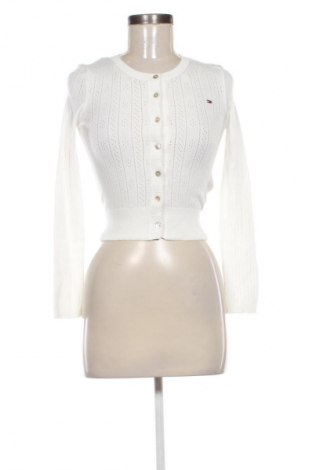 Damski kardigan Tommy Jeans, Rozmiar XS, Kolor Biały, Cena 493,99 zł