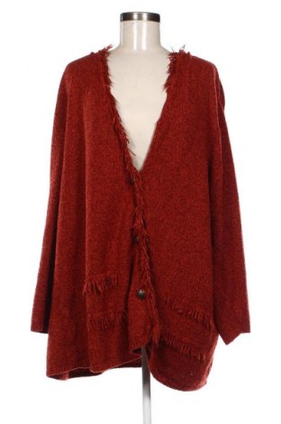 Γυναικεία ζακέτα Ulla Popken, Μέγεθος XXL, Χρώμα Πορτοκαλί, Τιμή 14,99 €