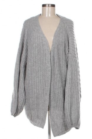 Γυναικεία ζακέτα Unbranded, Μέγεθος 3XL, Χρώμα Γκρί, Τιμή 16,99 €