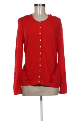Damen Strickjacke Unbranded, Größe XL, Farbe Rot, Preis 19,99 €