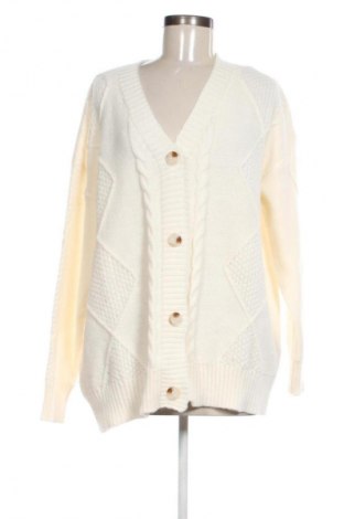 Damen Strickjacke Unbranded, Größe XXL, Farbe Ecru, Preis 19,99 €