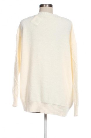 Damen Strickjacke Unbranded, Größe XXL, Farbe Ecru, Preis 19,99 €