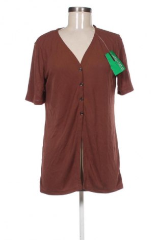 Дамска жилетка United Colors Of Benetton, Размер M, Цвят Кафяв, Цена 48,00 €